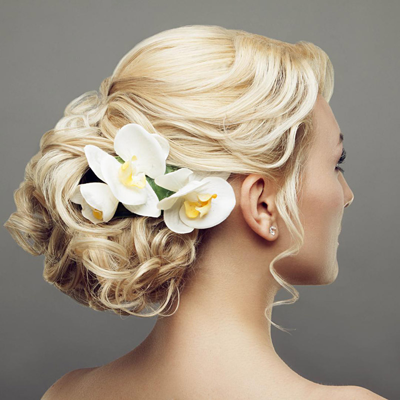 Coiffure chignon Château-Gontier